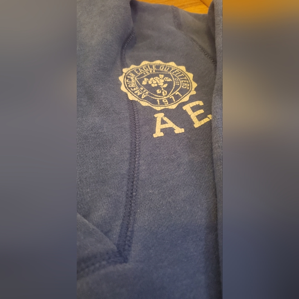 American Eagle Outfitters blue pullover sweater (size: xs) - Picture 3 of 4